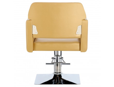 Fotel fryzjerski Bella hydrauliczny obrotowy do salonu fryzjerskiego podnóżek krzesło fryzjerskie Outlet - 5